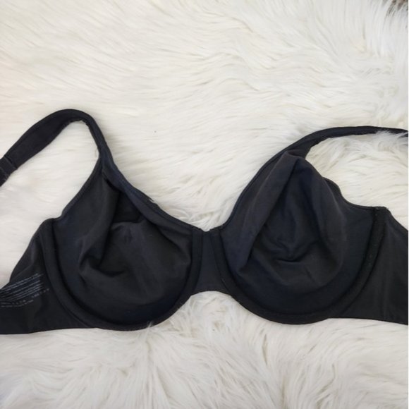 Calvin Klein Seductive Modern Seamless Comfort Unpadded Underwire Bra Black 38DD - Picture 5 of 8